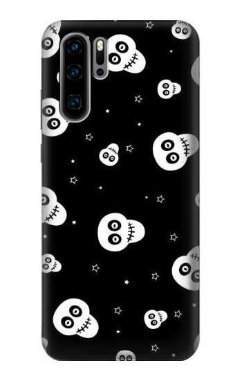 S3261 Smile Skull Halloween Pattern Case For Huawei P30 Pro